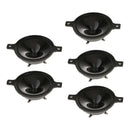 5Pcs New Audio Tweeters Round Piezoelectric Tweeter Speaker Buzzer DIY