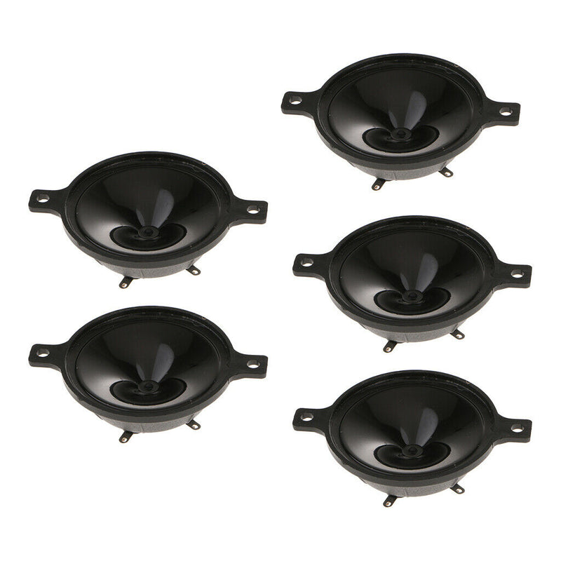 5Pcs New Audio Tweeters Round Piezoelectric Tweeter Speaker Buzzer DIY