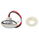 Marine LED Down Courtesy Warm White Lamp Accent Stainless Bezel Clear Lens