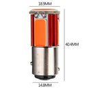 2pcs 1157 BAY15D COB LED Super Bright Red Tail Stop Brake Light LED Bulbs 12V