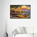 5D DIY Full Drill Diamond Painting Landscape Cross Stitch Embroidery Mosaic