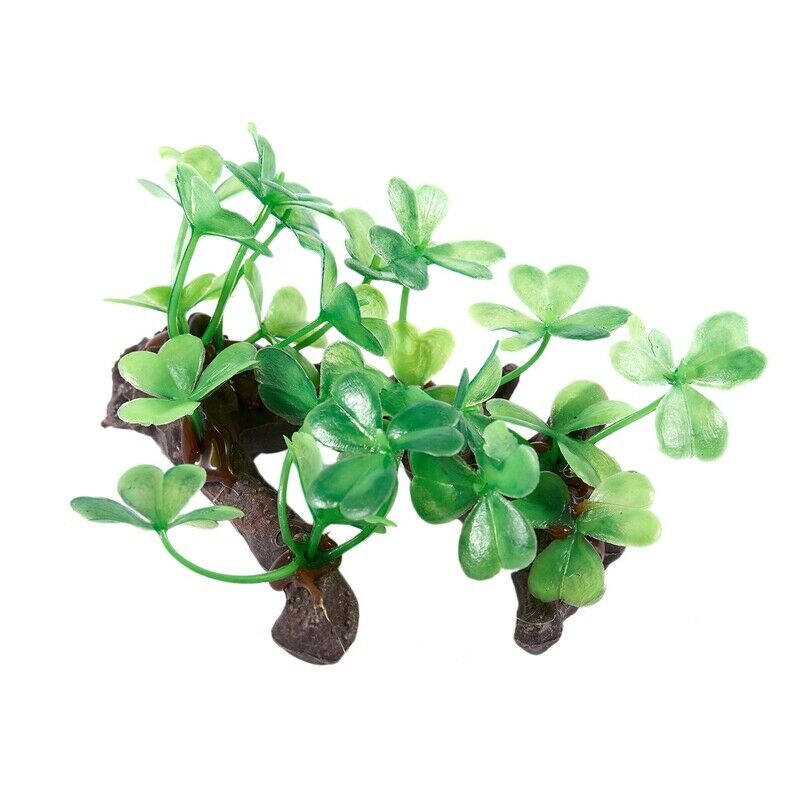 New Artificial Plastic Plants Grass Water Ornaments for Aquarium Fish Tank  K6L3