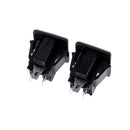 10Pcs US 3 poles power socket plug black AC 125V 1ME