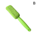 Microfiber Wheel Tire Rim Scrub Brush Car Truck Motorcycle Washing Kit Clea U5X6