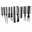 10 x COMBS PROFESSIONAL COMB FOR HAIRDRESSER B3E9