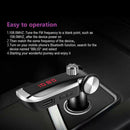 Bluetooth USB Car MP3 Player 3.1A Charging FM Transmitter Hands-Free Kit QMV