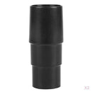Set of 2 Vacuum Cleaner Attachment Converter Adaptor 32mm to 32mm 35mm Black