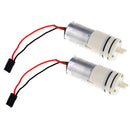 2Pcs Water Cooling JR Connector 370 3-6V Water Pump for RC Electric Boat