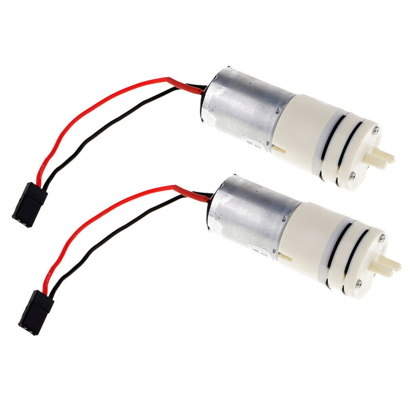 2Pcs Water Cooling JR Connector 370 3-6V Water Pump for RC Electric Boat