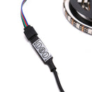 USB LED Strip Light White TV Backlight Lamp Self Adhesive Flexible Tape Wire BX