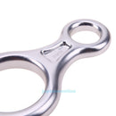 35KN 8 Ring Escape Rope Descent Device Rock Climbing Rock Climbing Equipment