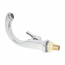 1/2" Kitchen Connect Basin Faucet Deck Mounted Cold Water Tap Chrome Plated