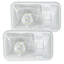 2 Pack 12V Led Rv Ceiling Dome Light Rv Interior Lighting For Trailer Campe
