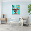 Christmas Sheep Diamond Painting 5D DIY Full Round Drill Wall Arts (B2478) A