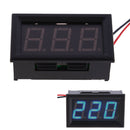 Blue LED AC 30-500V Digital Voltmeter Voltage Display w/ 2 Wires  A