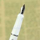 Hot High Quality White Jinhao 599Medium Nib Fountain Pens New