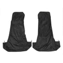 2x Universal Waterproof Nylon Front Car Van Seat Covers Protectors Black Pa