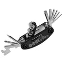 16 in 1 Folding Tools Sets Mountain Bike Repair Tool Kit Hex Spoke Wrench