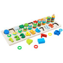 Wooden Numbers Counting Stacking Learning Mathematical Toys for Kids
