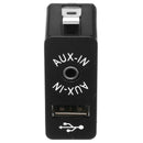 Car Aux Usb Port 12 Pin Bluetooth Interface Switch Panel Music Adapter for