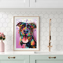 5D Diamond Painting DIY Dog Full Round Drill Rhinestone Animal Picture (1)