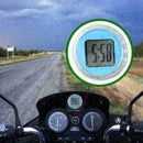Mini Waterproof Motorcycle Digital Watch Watch stick Dis on Time T1E2 Motor I1H2