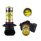 Pair H10 9145 100W LED Fog DRL Driving Lights Car Head Light Bulbs Yellow