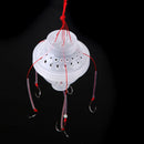 2x Professional Fishing Tackle Box Hook Tool Kit Monster with Six Strong Hooks