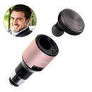 Vodool F-458 Mini Car In Ear Bluetooth Wireless Earphone with Car Charger