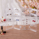 Clear Acrylic Earrings Necklace Jewelry Display Rack Stand Organizer Holder