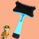 Pet Grooming Brush DeShedding Comb Edge Trimming Dog Rake Fur Removal Cat H R1E9