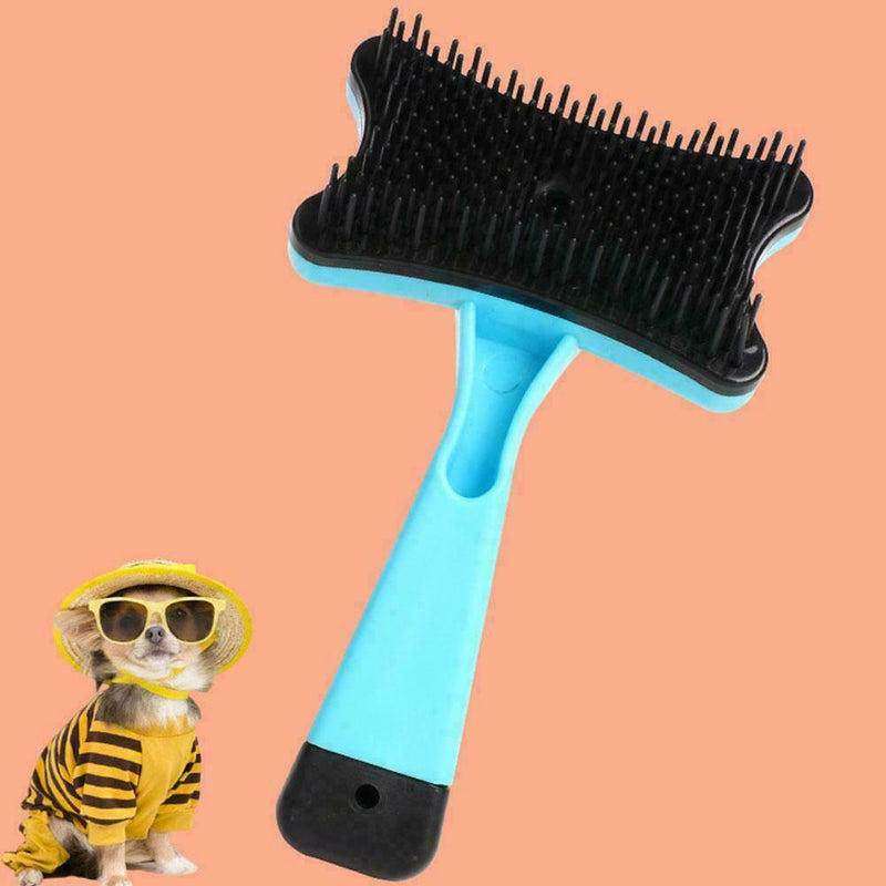 Pet Grooming Brush DeShedding Comb Edge Trimming Dog Rake Fur Removal Cat H R1E9