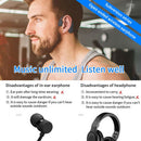 Wireless Bone Conduction Headphone Earphone Ear-Hook Headset for Sport Running
