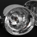 1 Pair Universal Retro Bullet Shape DC 12V Motorcycle Fog Lamps Headlights