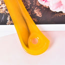 Wide tooth handle hairdressing salon antistatic plastic hair comb detangling  Z