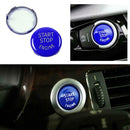 Start Stop Engine Button Switch Cover for BMW X5 E70 X6 E71 3 Series(Blue)