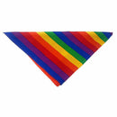 6 x Rainbow Bandana Pride Stripe Headband Headscarf Accessory Hair Festiv XVB