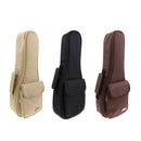 Khaki Hand Portable Padded Bag Durable Ukulele Bag Ukulele Cover Uke Case