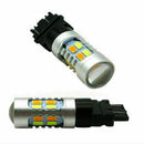 Dual Color T25 3157 20SMD Switchback Turn Signal LED O6H1 White/Ambe Bulb New