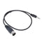 1Pc 5 Pin Din MIDI male to 3.5mm male plug stereo jack audio adapter ca 3C