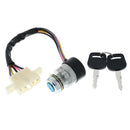 5 Wire ON OFF Starter Ignition Key Switch For Car Farm Vehicle Tractor Truck