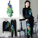 Women Sequin Peacock Embroidery Applique Patch Sew On Clothes Accessory Diy 3C