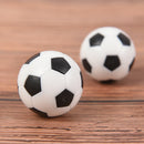 2 Pcs 32mm Foosball Table Football Plastic Soccer Ball Soccer ball Sport Gift ME