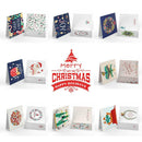 8pcs DIY Special Shaped Diamond Painting Cartoon Christmas Card Kids Gift