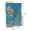 5D DIY Full Drill Square Diamond Painting Bird Embroidery Craft Kit (FL007)