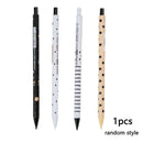 1PC Creative Mechanical Pencil Cute Automatic Pen Wave For Kids Point Simpl T2W8