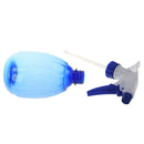 Tear Drop Shape Blue White Plastic Flowers Plants Water Sprayer 520ml