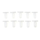 10 Pcs Door Sill Covering Trim Moulding Clips For BMW E30 E34 E38 Z4 E46 E81 E84
