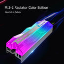Jonsbo M.2-2 Colorful Lighting M.2 2280 SSD Heatsink Cooler FAN Pin Cooling Pad
