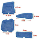 4pcs /Set Caulking Tool Kit Sealant Silicone Grout Removal Finishing & Clea